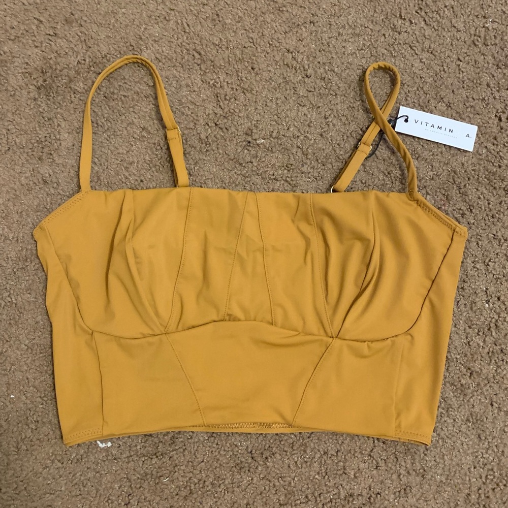 Vitamin A Swimwear Iris Sculpt Top - Picture 2 of 7